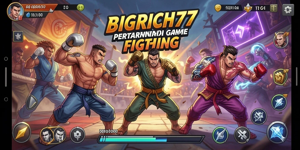 Gameplay menegangkan dalam BIGRICH77 yang penuh aksi dan strategi.