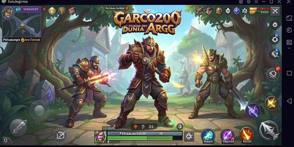 Tangkapan layar dari gameplay GARCO200 yang menampilkan aksi seru di dunia ARPG.